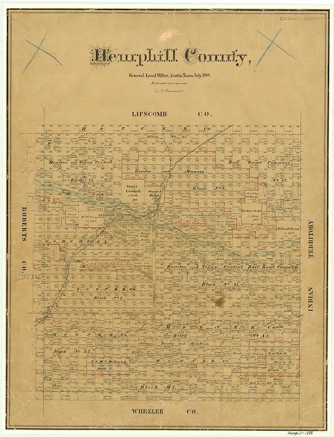 Hemphill County TX Almanac