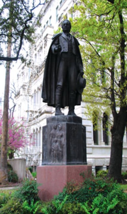 Statue of Moses Austin