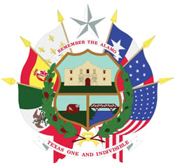 Reverse side of the Great Seal of Texas