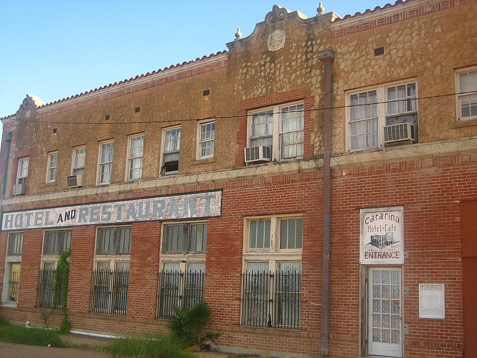 The Abandoned Catarina Hotel, Catarina, Texas