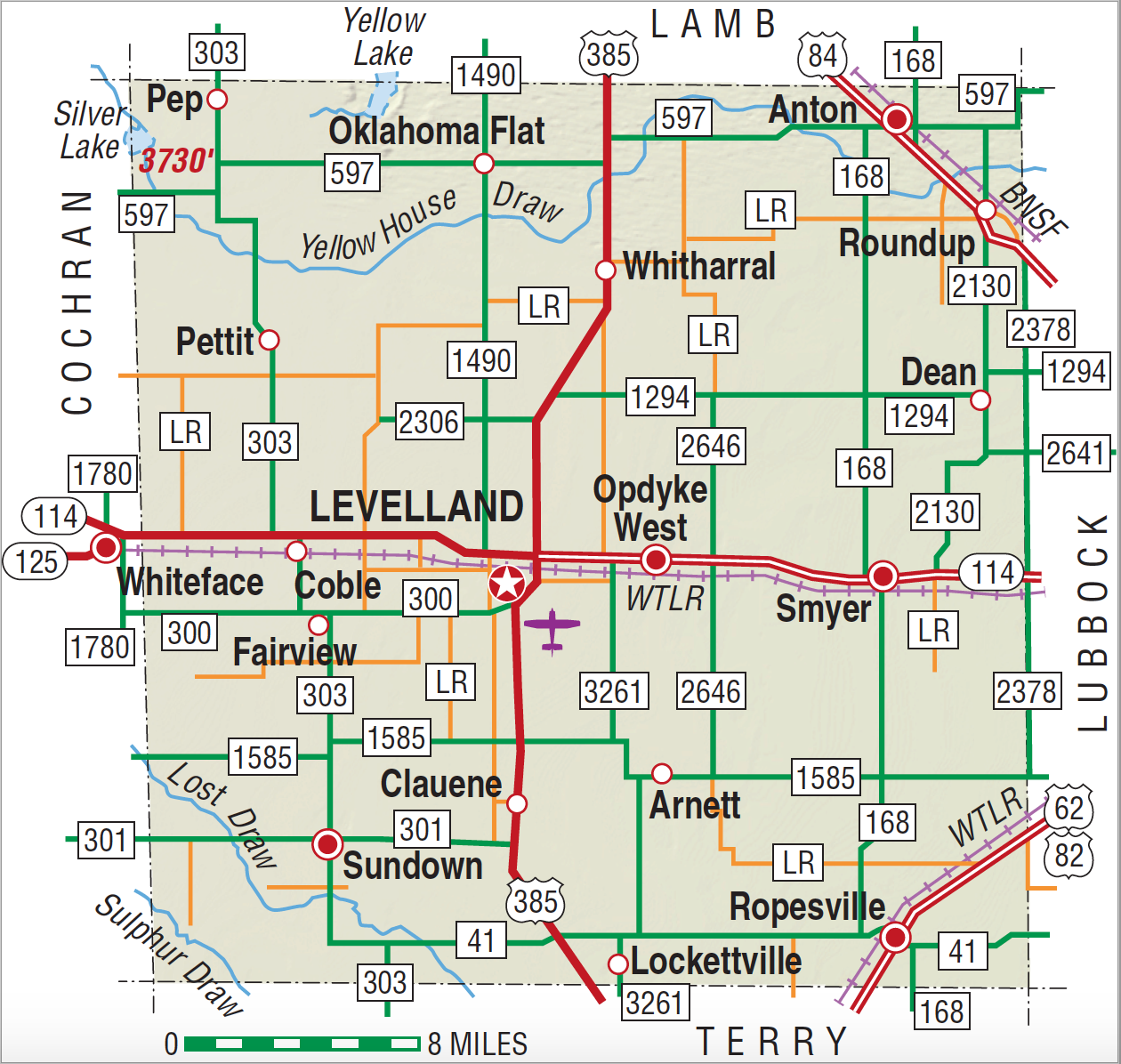 Hockley County  TX Almanac