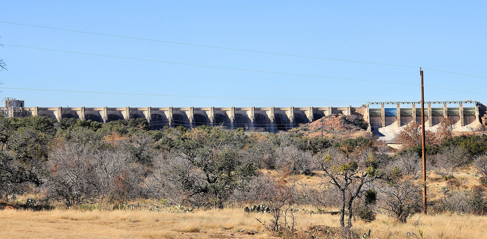 Buchanan Dam was completed in 1938
