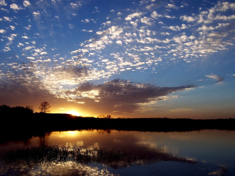 Sunset on Lake Abilene
