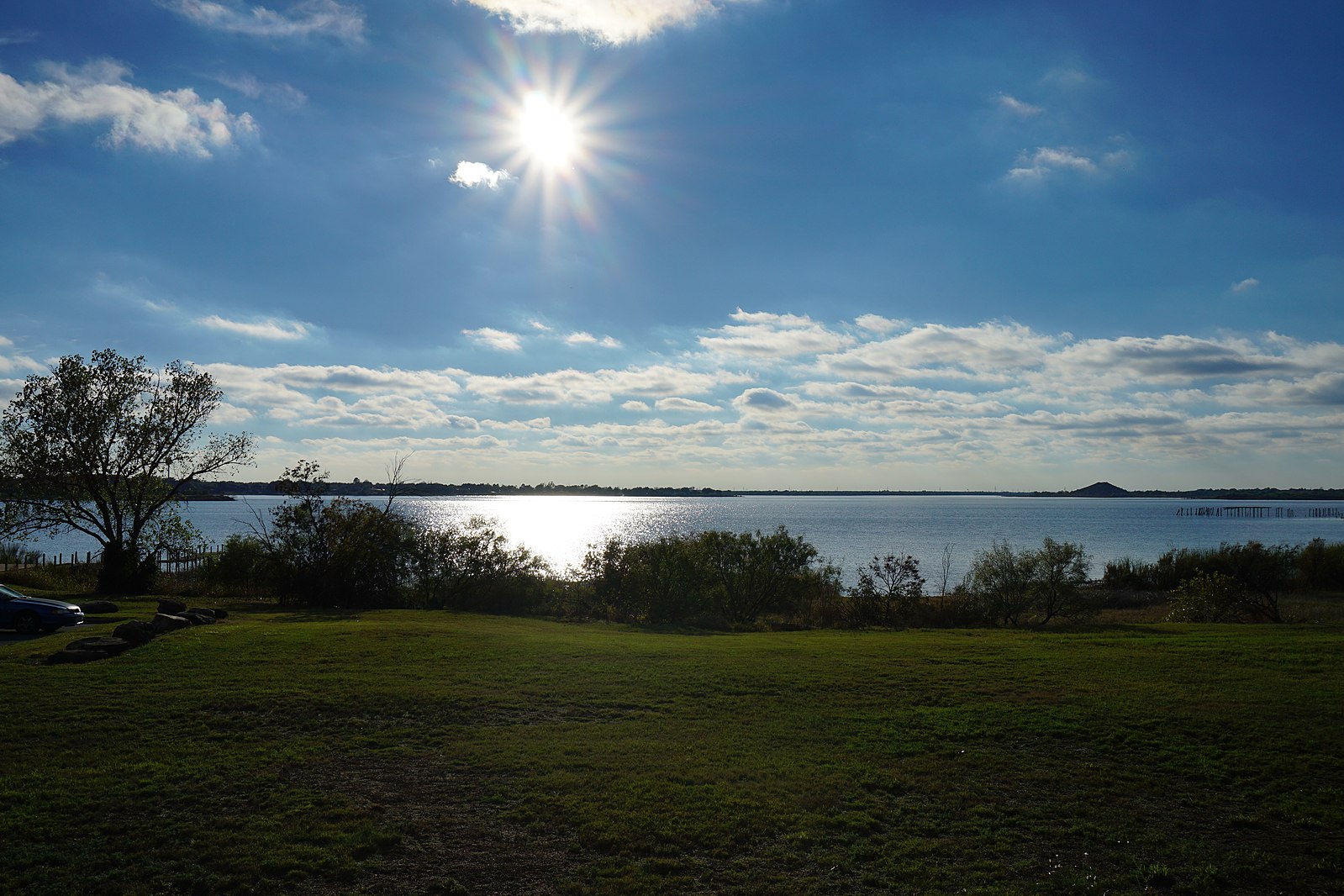 A sunny day on Lake Wichita