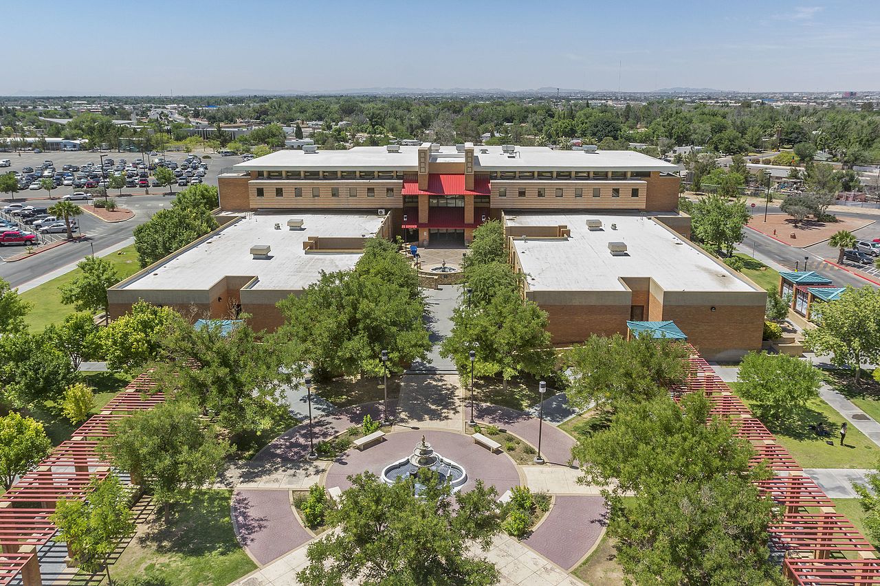 El Paso Community College aerial view