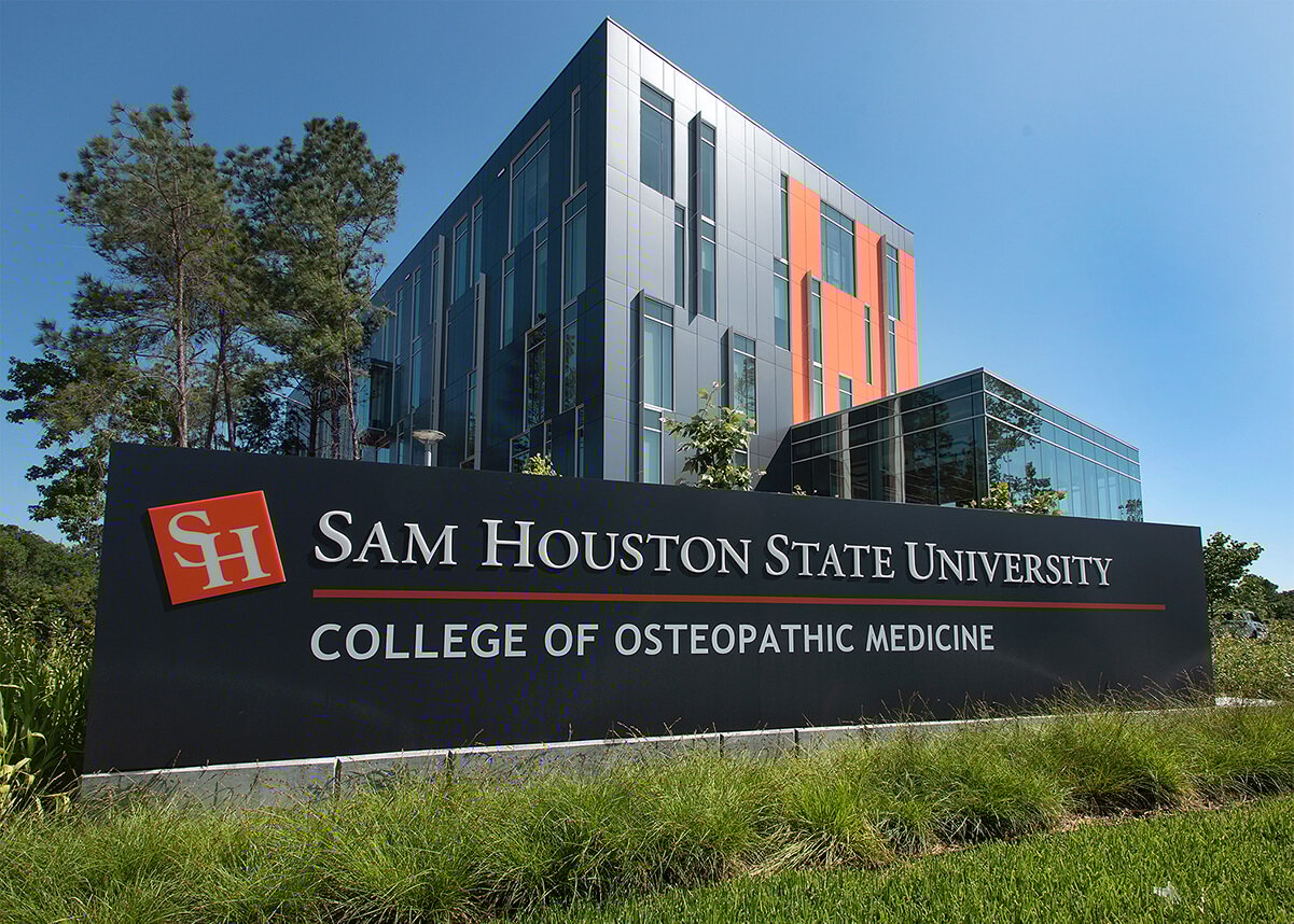 Charts for Sam Houston State University College of Osteopathic Medicine